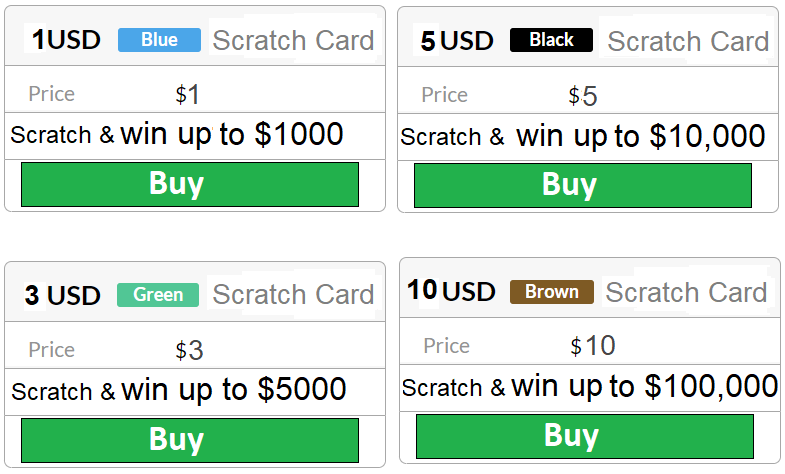 betcobit scratch card lottery